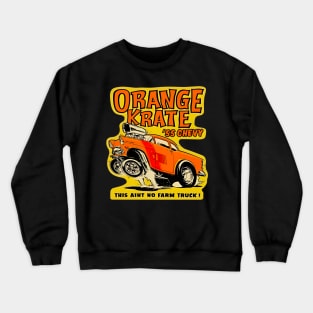 Orange Crate '55 Chevy Gasser Crewneck Sweatshirt